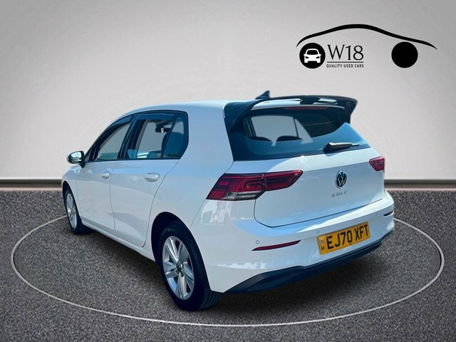 Volkswagen Golf Tsi Life Hatchback EJ70XFT White #6