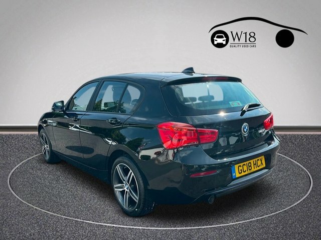 BMW 1 Series 116D Sport Hatchback Black #6