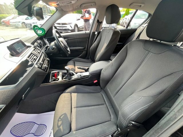 BMW 1 Series 116D Sport Hatchback Black #3