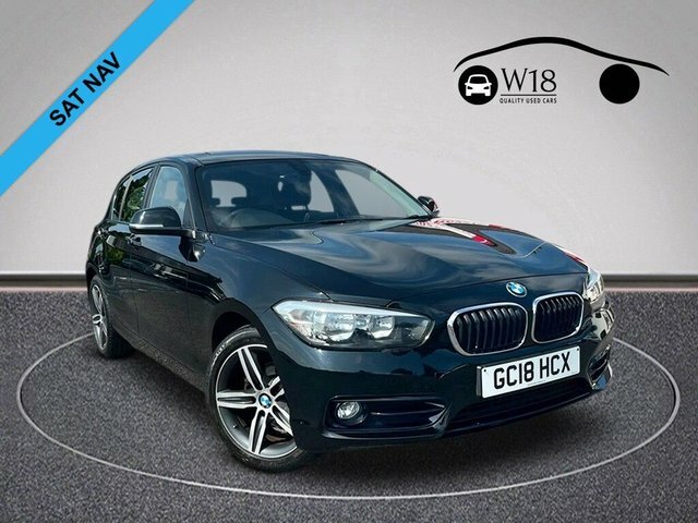 BMW 1 Series 116D Sport Hatchback Black