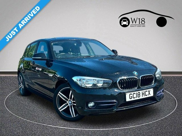 BMW 1 Series 116D Sport Hatchback Black