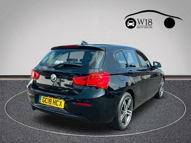 BMW 1 Series 116D Sport Hatchback Black #4