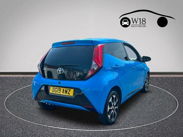 Toyota Aygo Vvt-i X-trend Hatchback DG19AWZ Blue #3