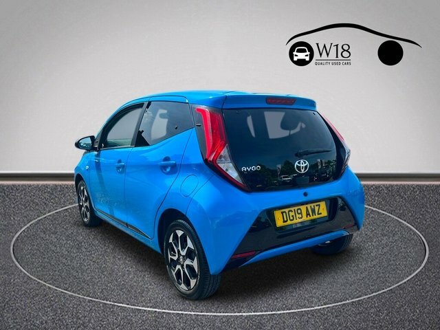 Toyota Aygo Vvt-i X-trend Hatchback DG19AWZ Blue #6