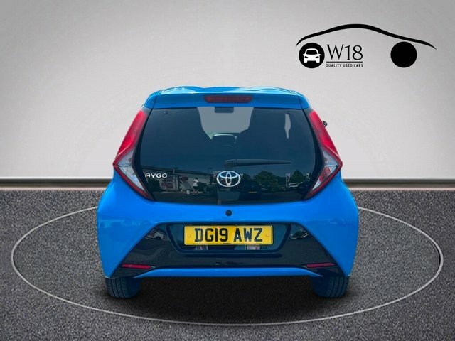 Toyota Aygo Vvt-i X-trend Hatchback DG19AWZ Blue #4