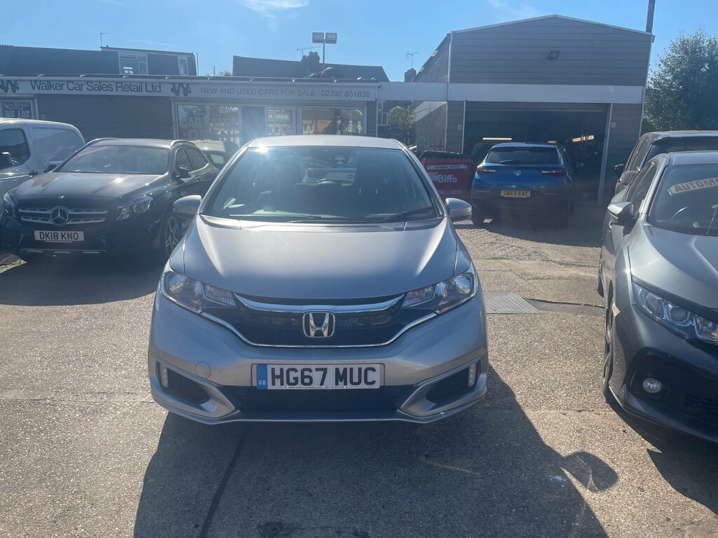 Honda Jazz 1.3 I-vtec S Hatchback Cvt Euro 6 Ss HG67MUC Silver #2