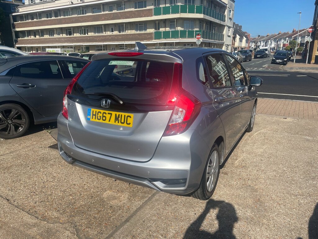 Honda Jazz 1.3 I-vtec S Hatchback Cvt Euro 6 Ss HG67MUC Silver #4