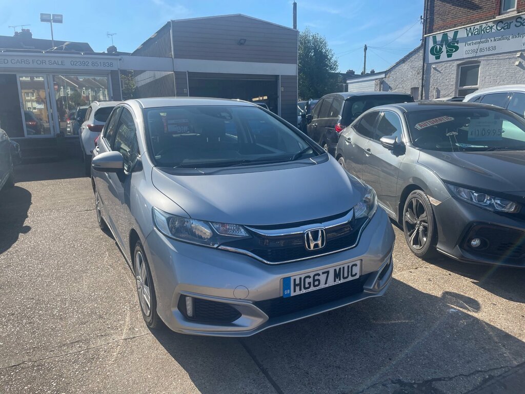 Honda Jazz 1.3 I-vtec S Hatchback Cvt Euro 6 Ss HG67MUC Silver #5