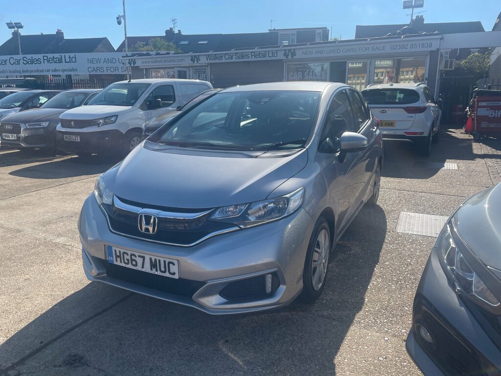 Honda Jazz 1.3 I-vtec S Hatchback Cvt Euro 6 Ss Silver