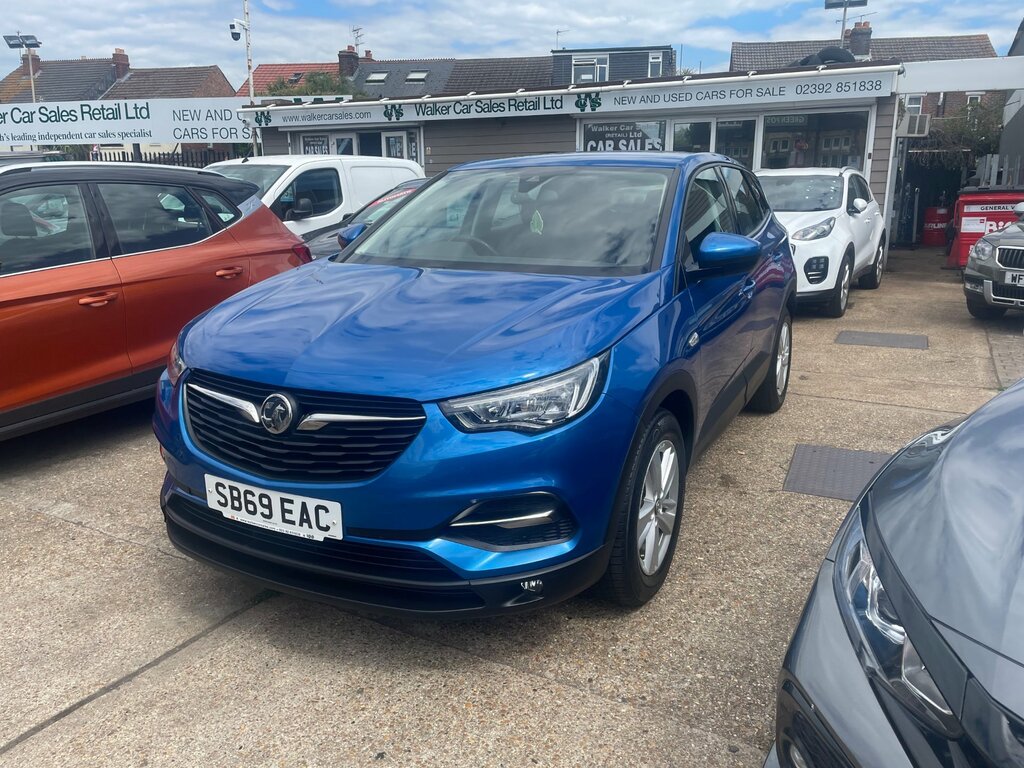 Vauxhall Grandland X 1.2 Turbo Se Suv 8Spd Euro 6 Ss Blue