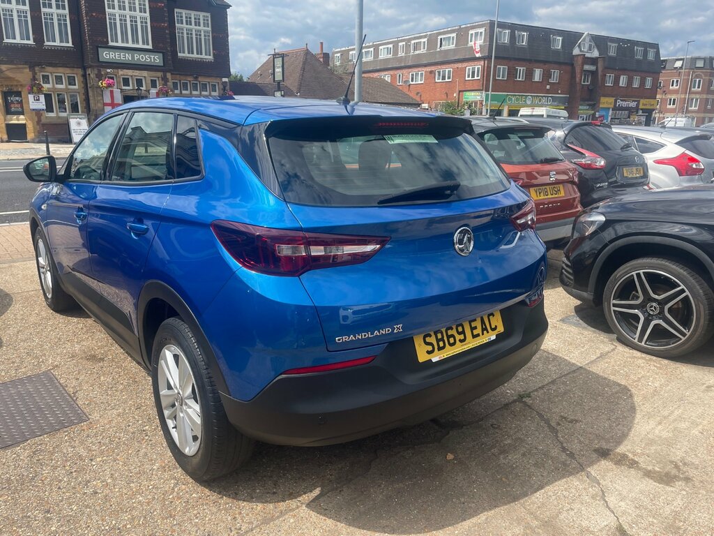 Vauxhall Grandland X 1.2 Turbo Se Suv 8Spd Euro 6 Ss SB69EAC Blue #6