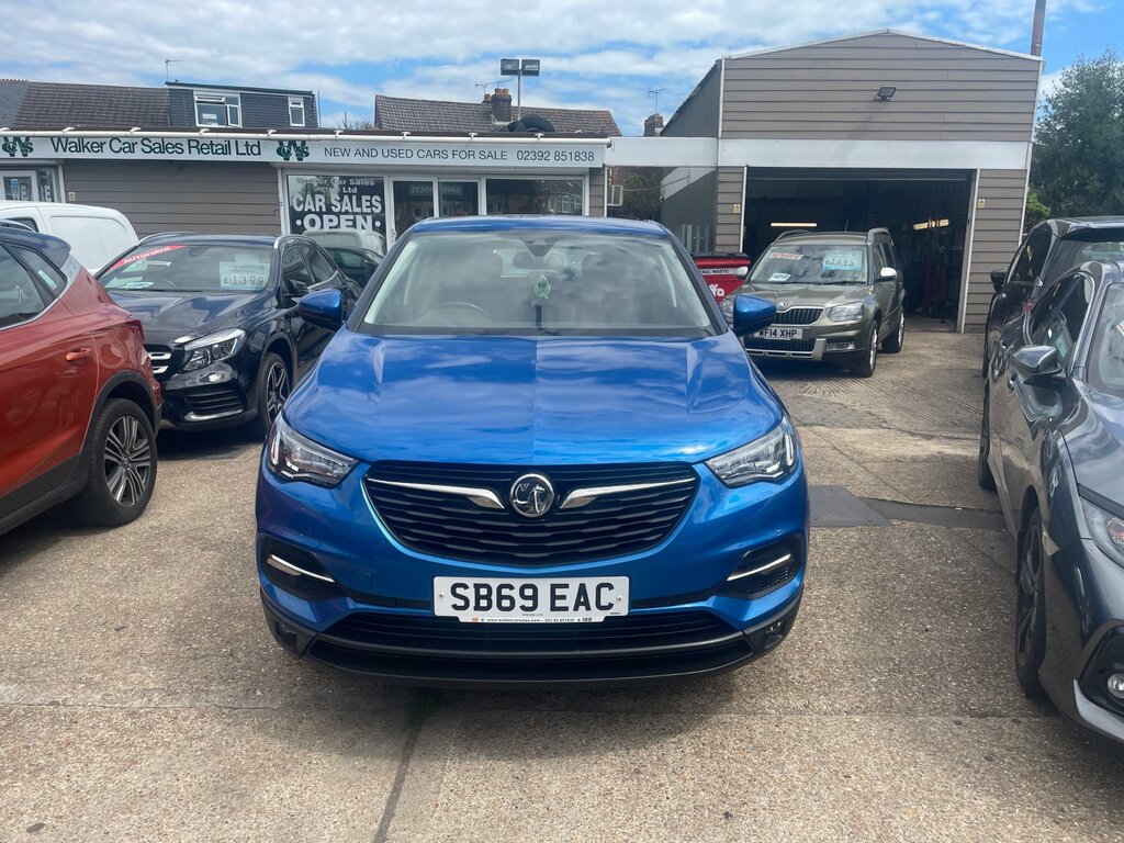 Vauxhall Grandland X 1.2 Turbo Se Suv 8Spd Euro 6 Ss SB69EAC Blue #2