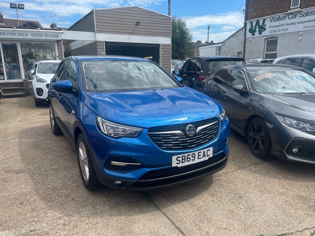 Vauxhall Grandland X 1.2 Turbo Se Suv 8Spd Euro 6 Ss SB69EAC Blue #3