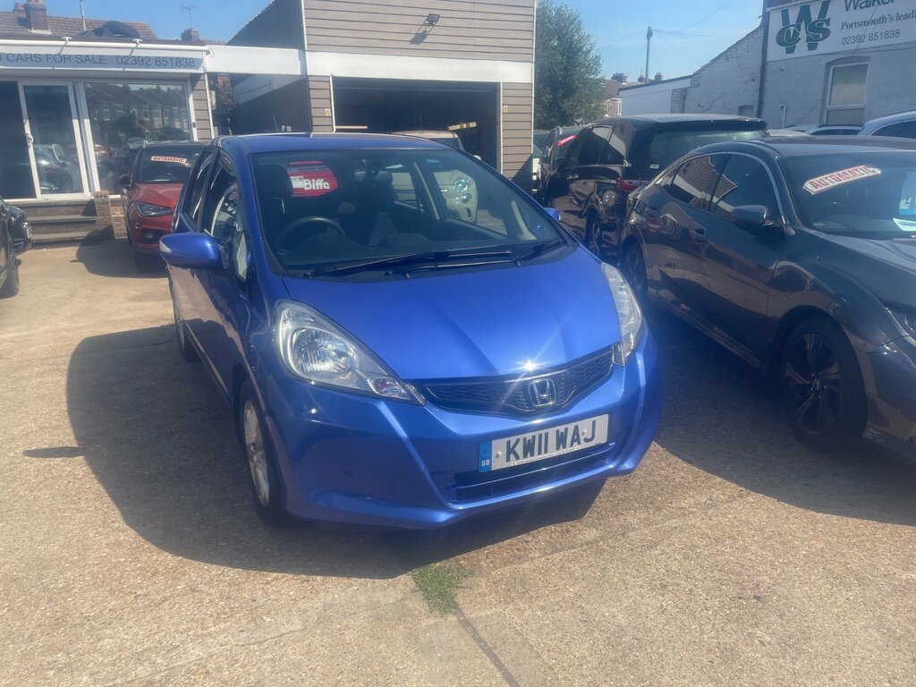 Honda Jazz 1.4 I-vtec Es Hatchback Cvt Euro 5 99 Blue #3