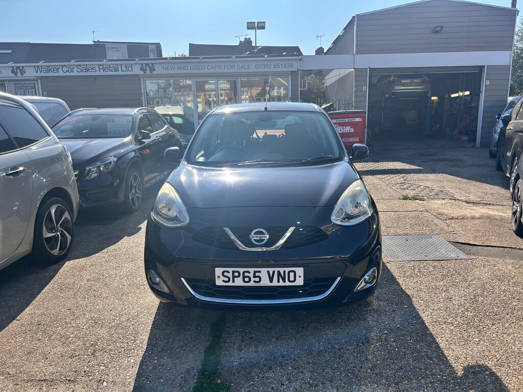 Nissan Micra 1.2 Acenta Hatchback Euro 5 80 SP65VNO Black #2