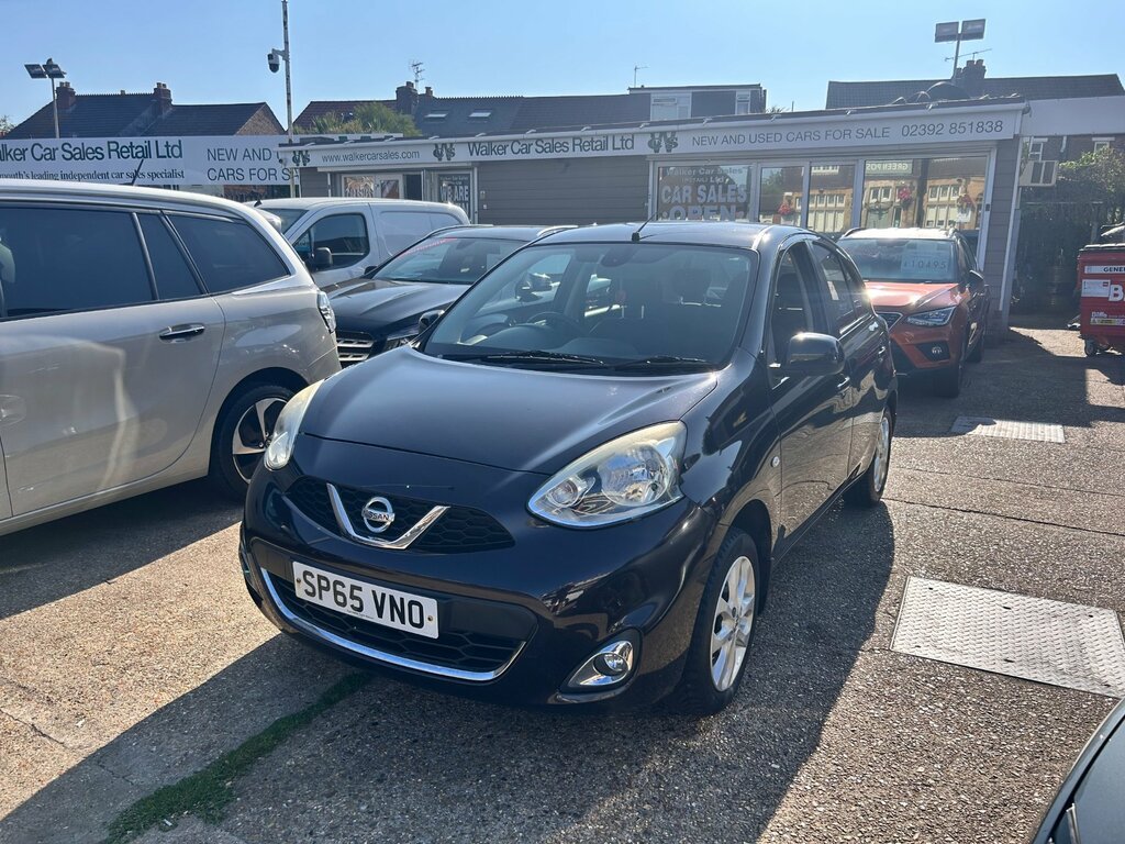 Nissan Micra 1.2 Acenta Hatchback Euro 5 80 Black