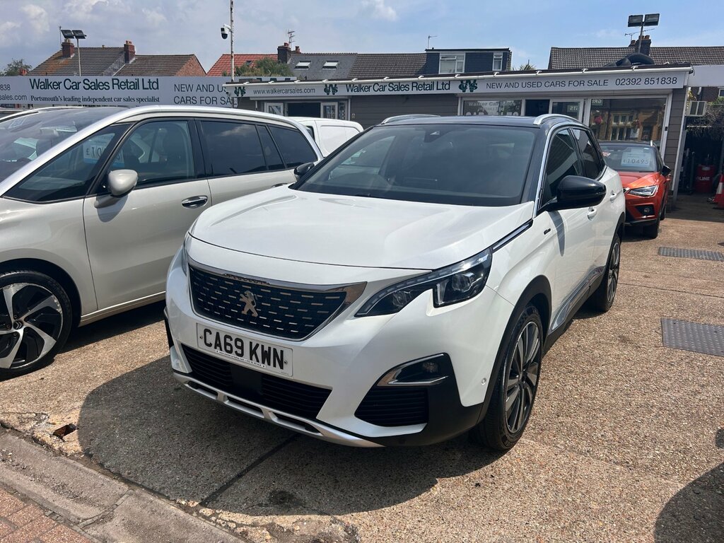Peugeot 3008 1.2 Puretech Gt Line Premium Suv Eat Eu White