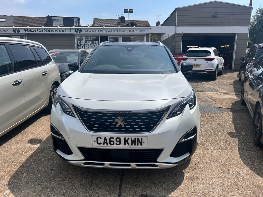 Peugeot 3008 1.2 Puretech Gt Line Premium Suv Eat Eu CA69KWN White #2