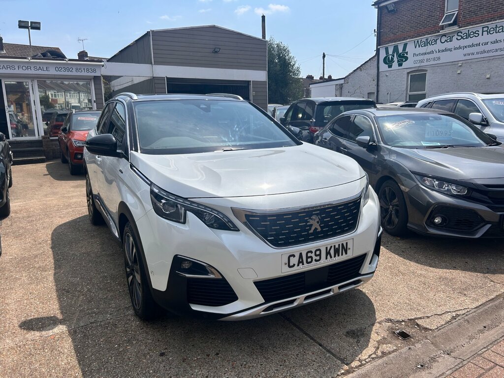 Peugeot 3008 1.2 Puretech Gt Line Premium Suv Eat Eu CA69KWN White #5