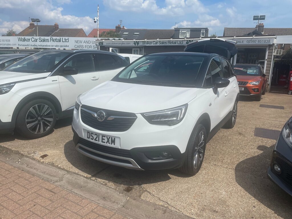 Vauxhall Crossland X 1.2 Turbo Elite Suv Euro 6 Ss White