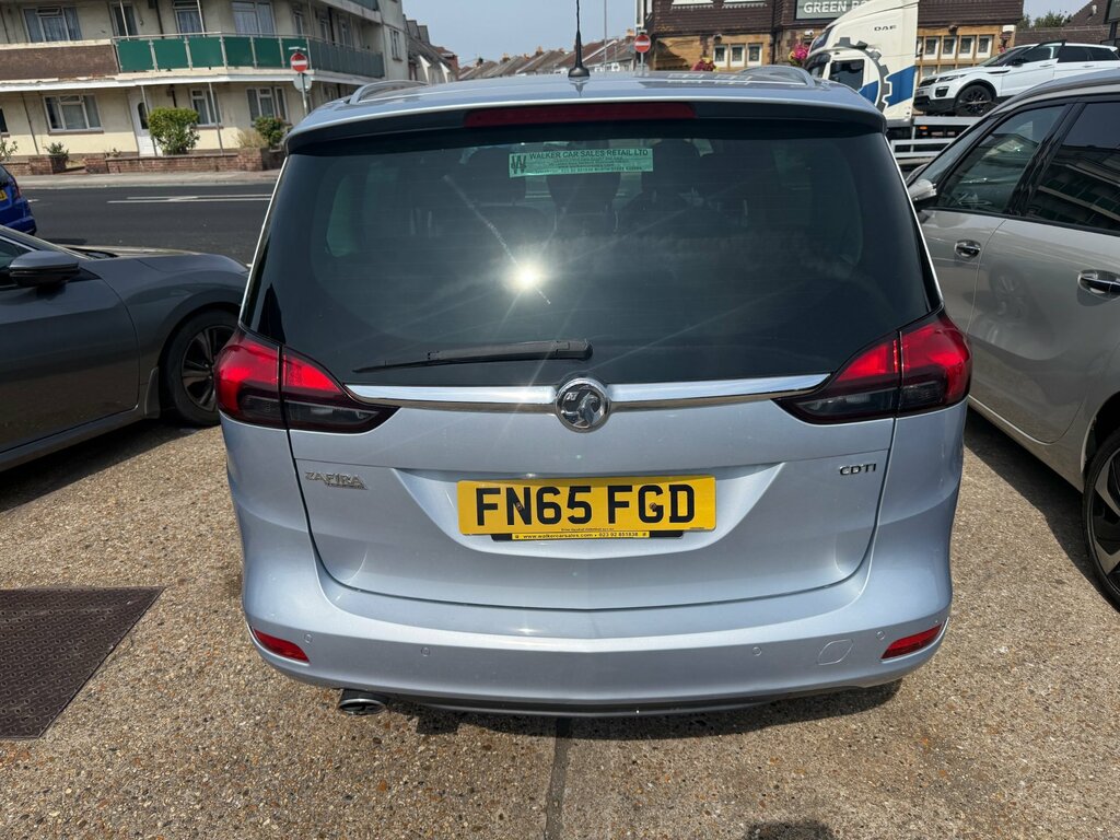 Vauxhall Zafira Tourer 2.0 Cdti Sri Mpv Euro 6 170 Ps Silver #5