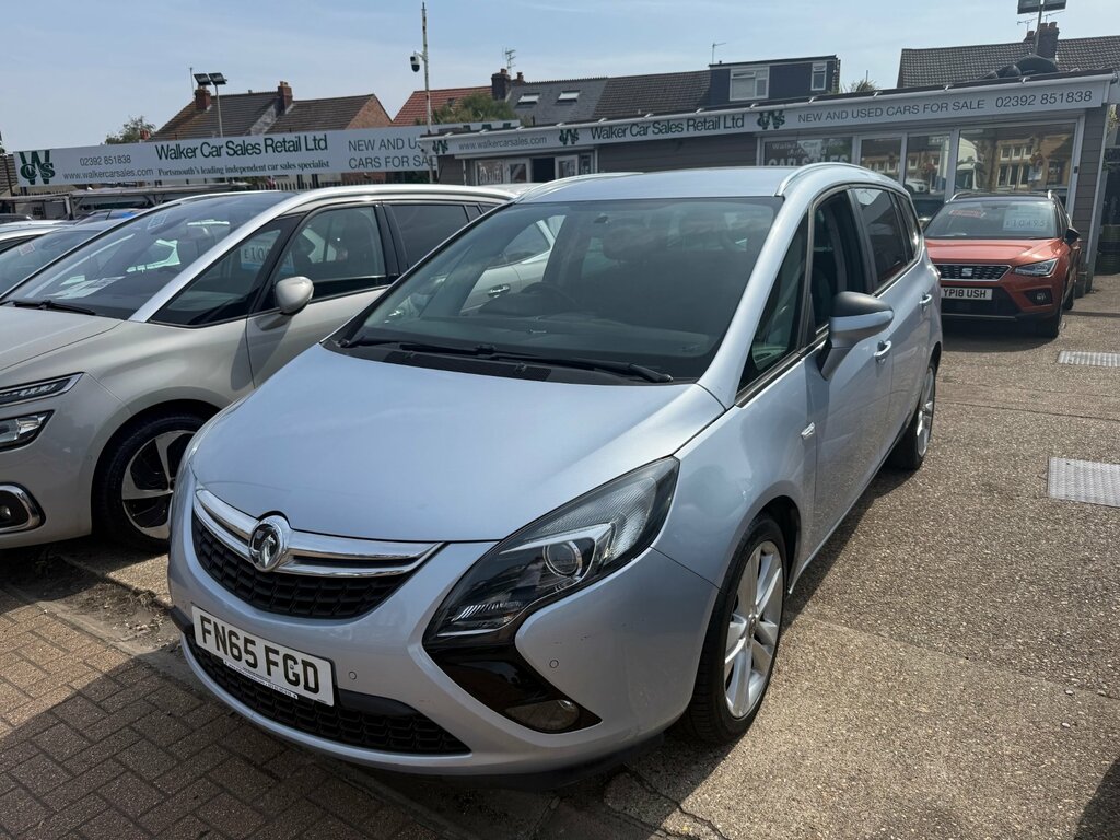 Vauxhall Zafira Tourer 2.0 Cdti Sri Mpv Euro 6 170 Ps Silver #3