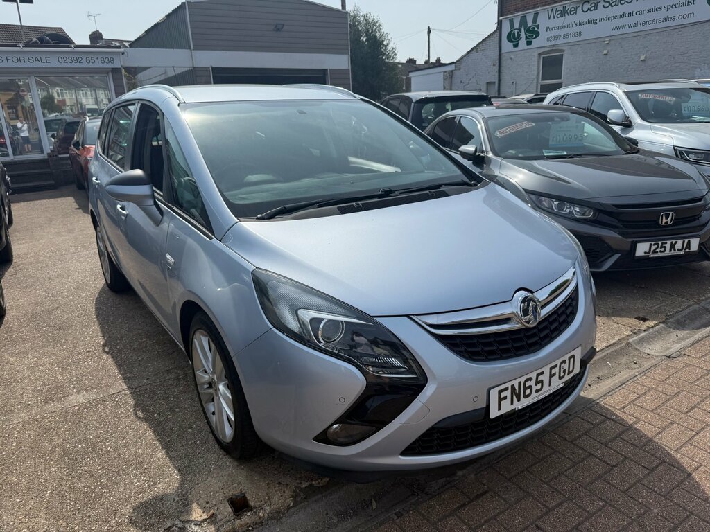 Vauxhall Zafira Tourer 2.0 Cdti Sri Mpv Euro 6 170 Ps Silver