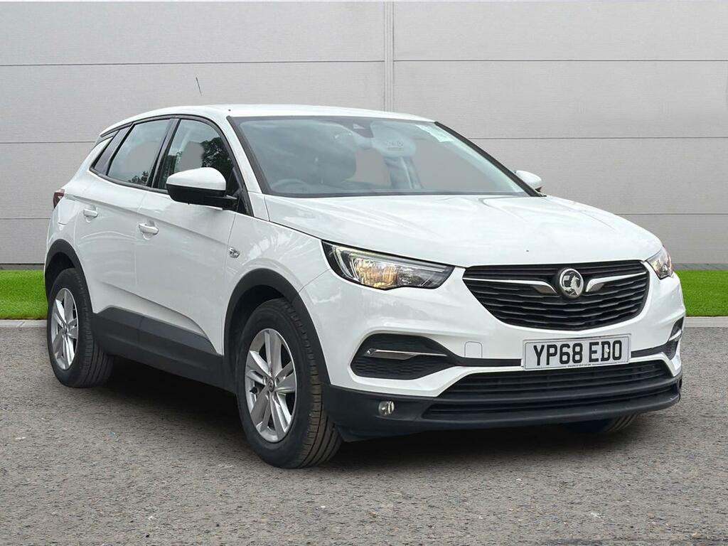 Vauxhall Grandland X 1.2 Turbo Se Euro 6 Ss YP68EDO White
