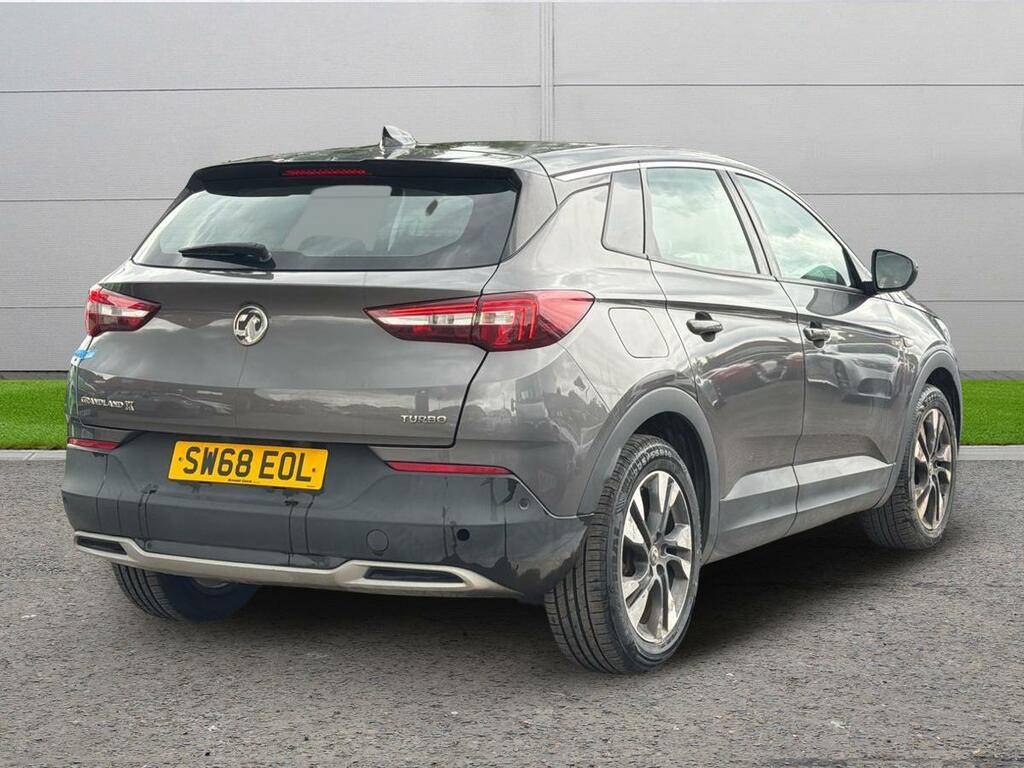 Vauxhall Grandland X 1.2 Turbo Sport Nav Euro 6 Ss SW68EOL Grey #4