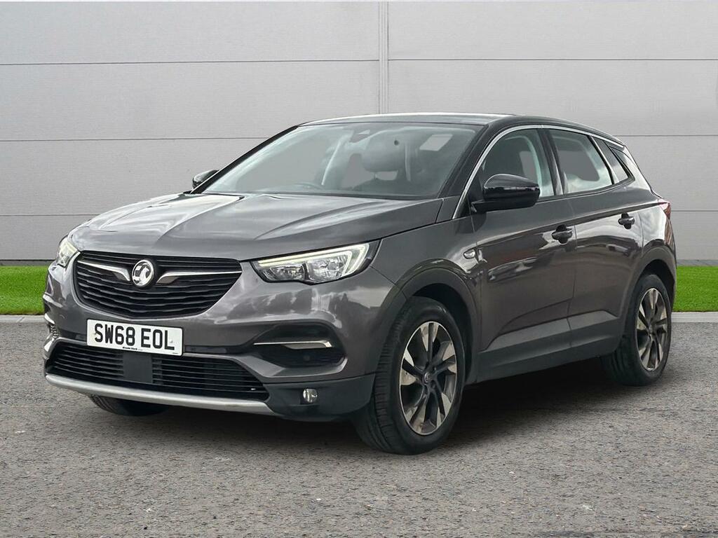 Vauxhall Grandland X 1.2 Turbo Sport Nav Euro 6 Ss SW68EOL Grey #2