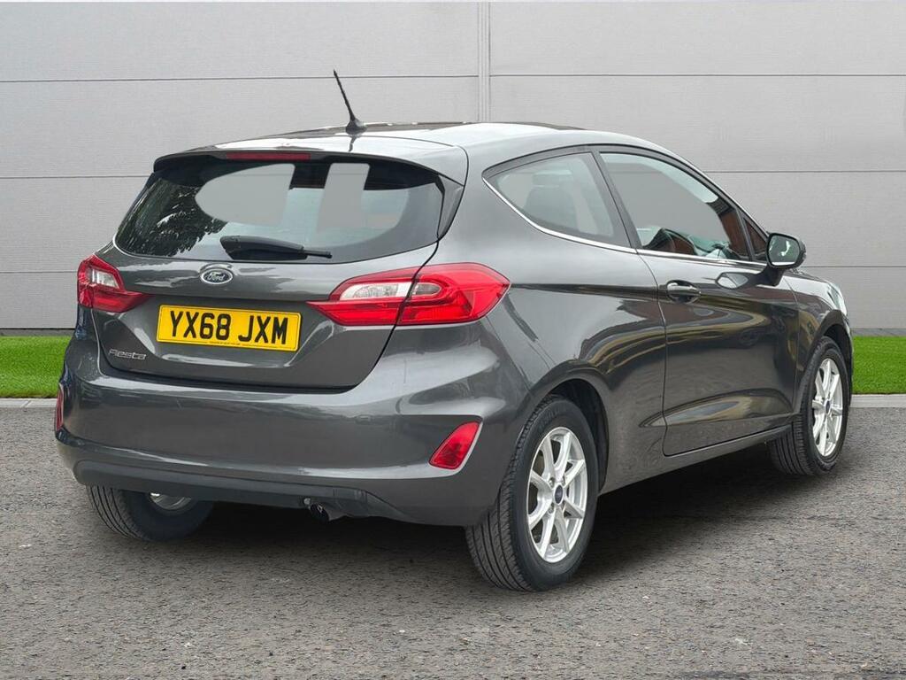 Ford Fiesta 1.1 Ti-vct Zetec Euro 6 Ss YX68JXM Grey #5