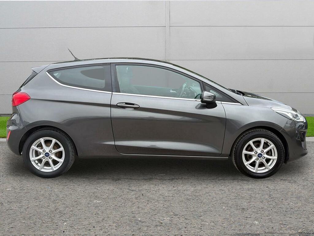 Ford Fiesta 1.1 Ti-vct Zetec Euro 6 Ss YX68JXM Grey #4