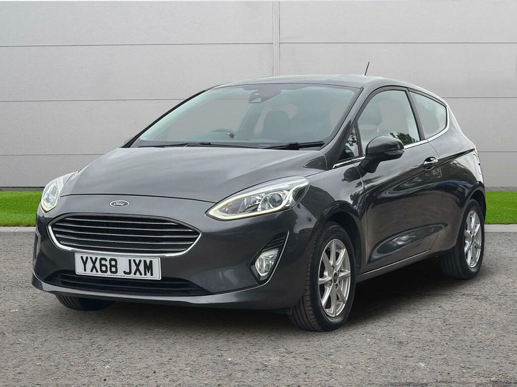 Ford Fiesta 1.1 Ti-vct Zetec Euro 6 Ss YX68JXM Grey #3