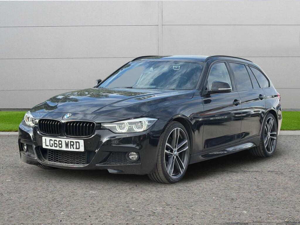 BMW 3 Series 2.0 320D M Sport Shadow Edition Touring Euro LG68WRD Black #3