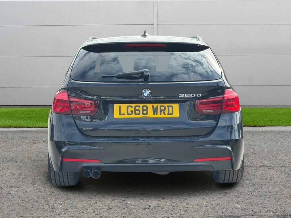 BMW 3 Series 2.0 320D M Sport Shadow Edition Touring Euro LG68WRD Black #6