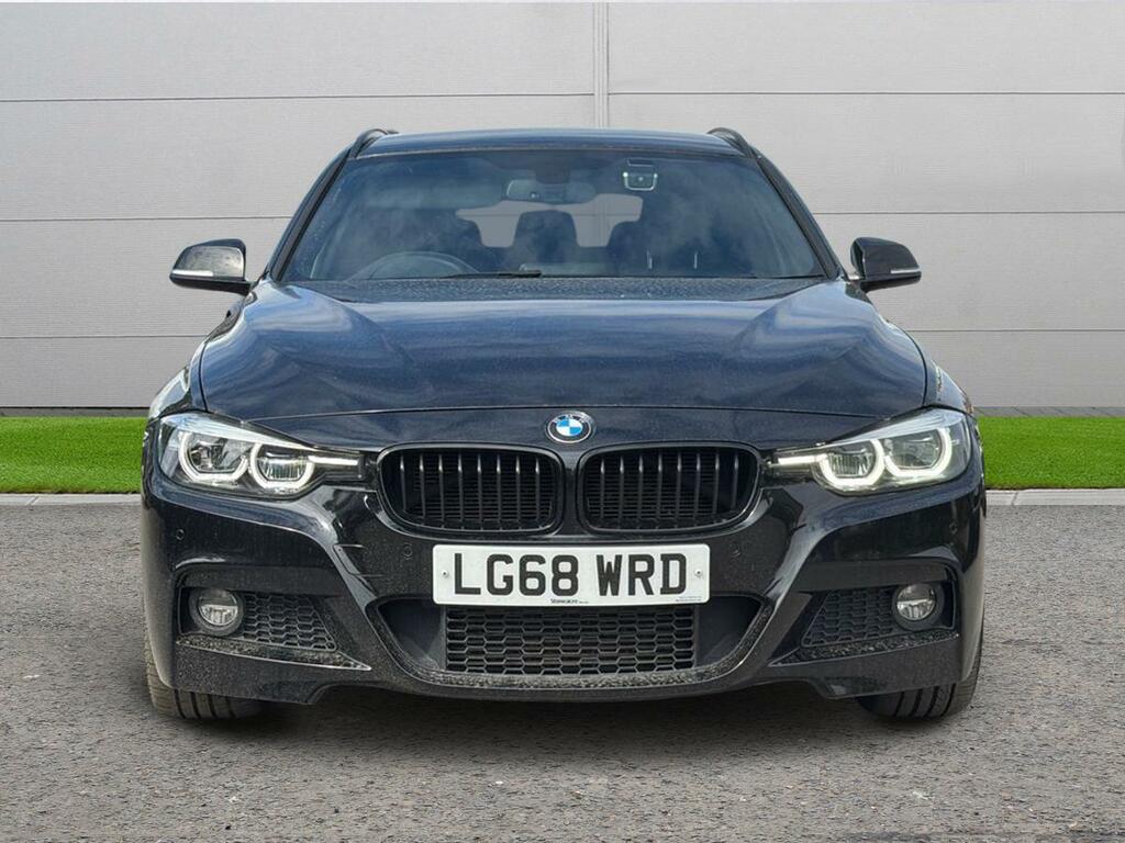 BMW 3 Series 2.0 320D M Sport Shadow Edition Touring Euro LG68WRD Black #2