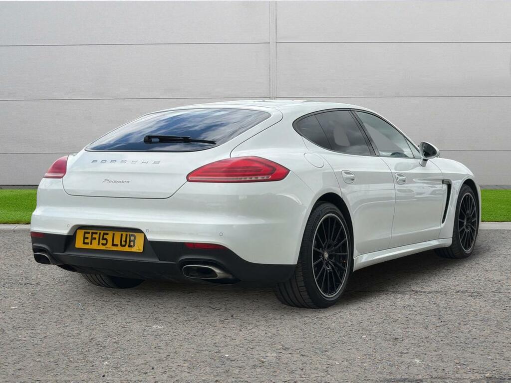 Porsche Panamera 3.0D V6 Tiptronics Euro 5 Ss White #5