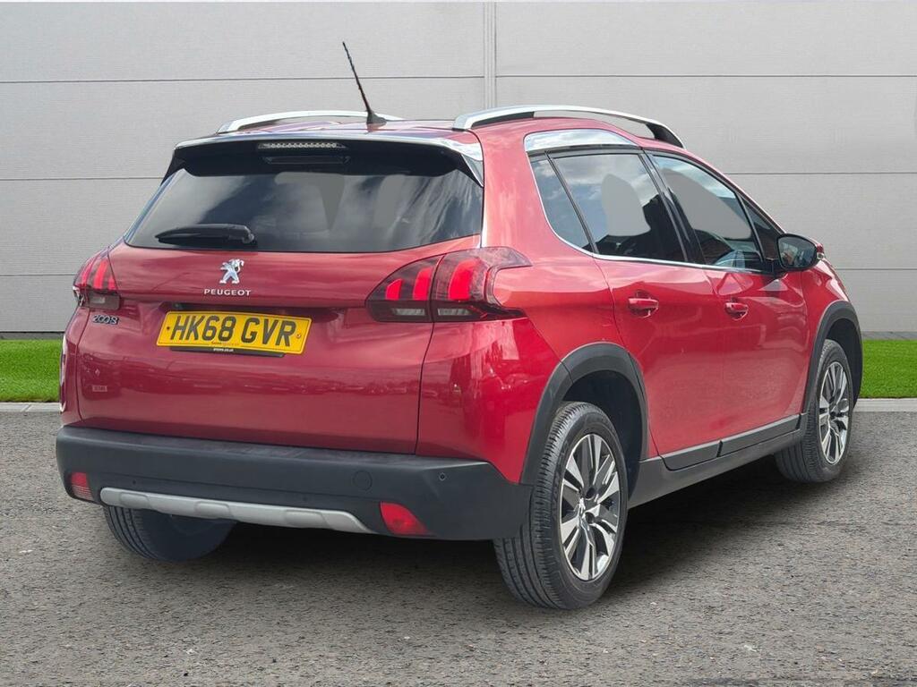 Peugeot 2008 1.2 Puretech Allure Premium Euro 6 Ss HK68GVR Red #5