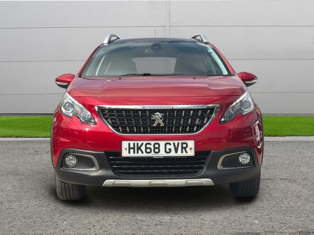 Peugeot 2008 1.2 Puretech Allure Premium Euro 6 Ss HK68GVR Red #2