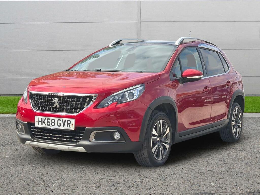 Peugeot 2008 1.2 Puretech Allure Premium Euro 6 Ss HK68GVR Red #3