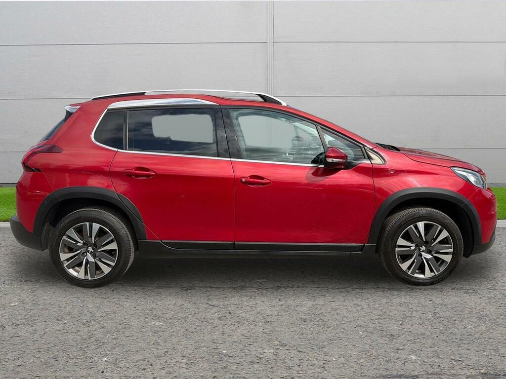 Peugeot 2008 1.2 Puretech Allure Premium Euro 6 Ss HK68GVR Red #4