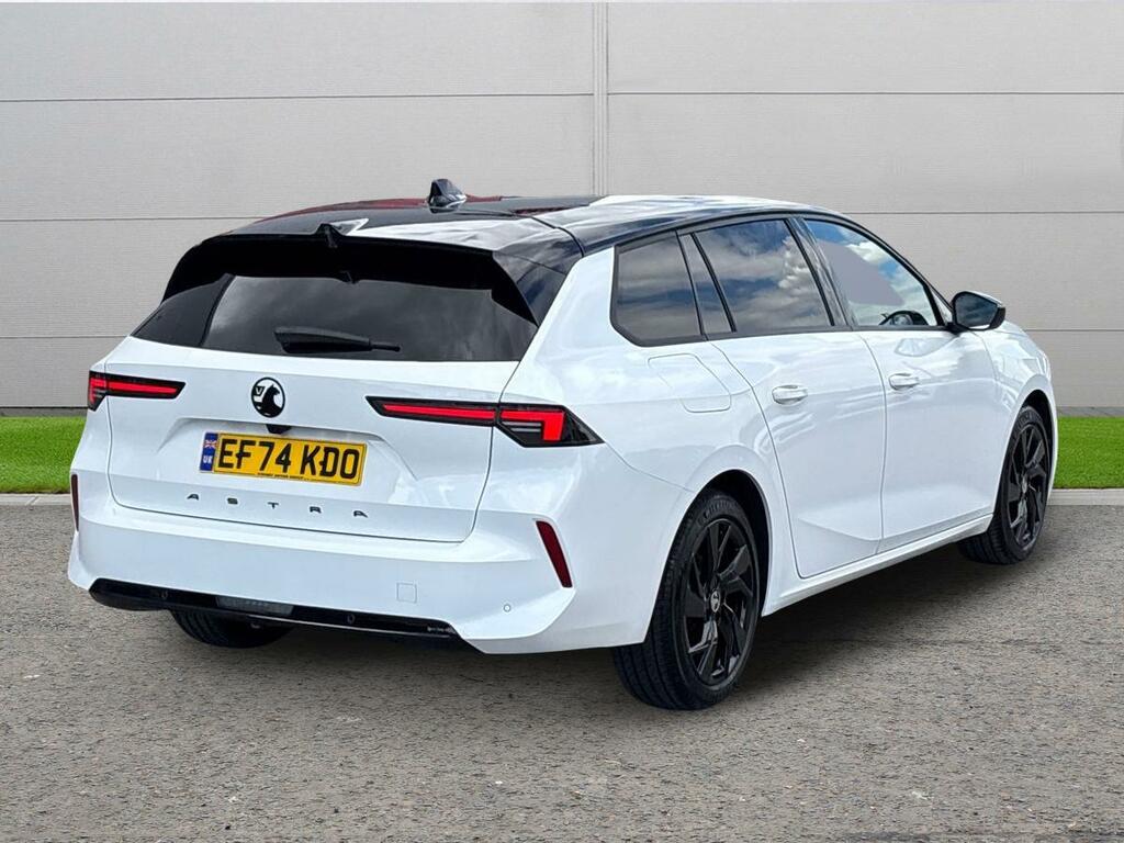 Vauxhall Astra 1.2 Turbo Gs Sports Tourer Euro 6 Ss EF74KDO White #5