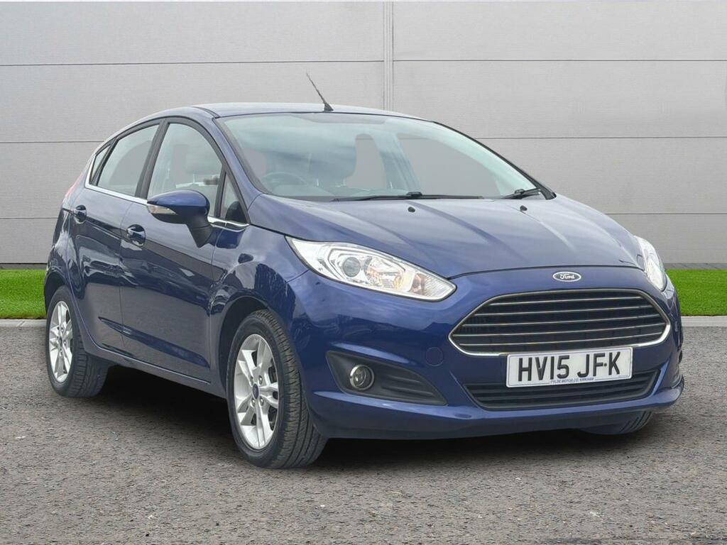 Ford Fiesta 1.0T Ecoboost Zetec Euro 6 Ss Blue
