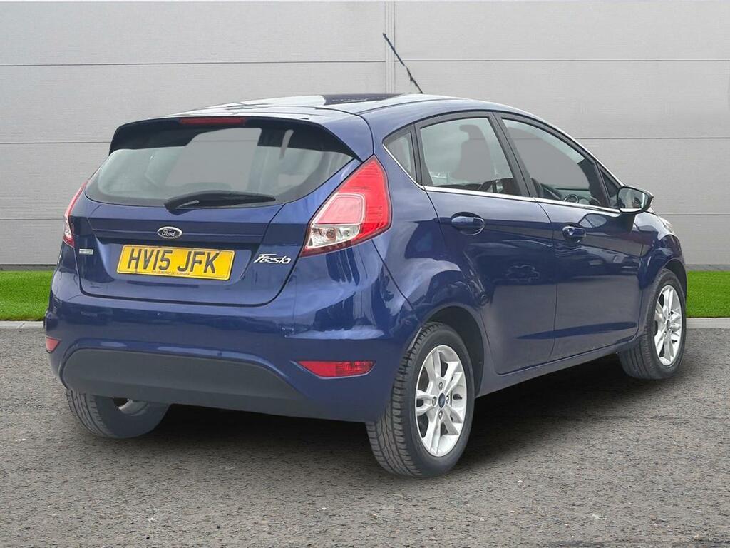 Ford Fiesta 1.0T Ecoboost Zetec Euro 6 Ss Blue #5
