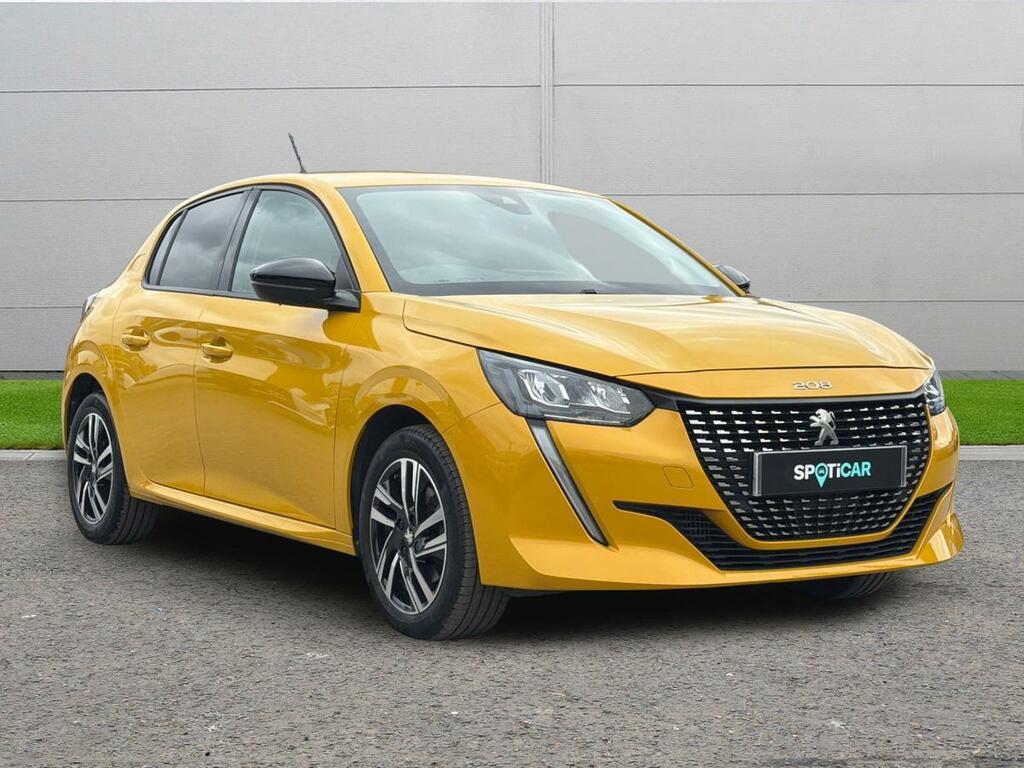 Peugeot 208 1.2 Puretech Allure Premium Euro 6 Ss Yellow