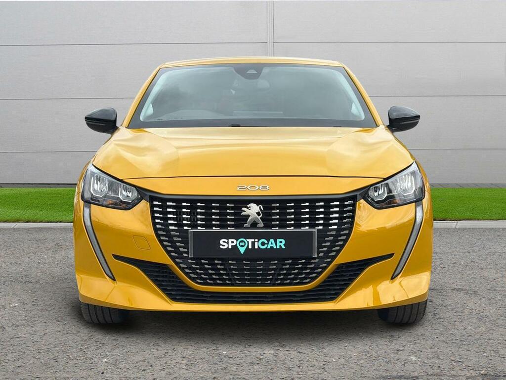 Peugeot 208 1.2 Puretech Allure Premium Euro 6 Ss NU72TXO Yellow #2
