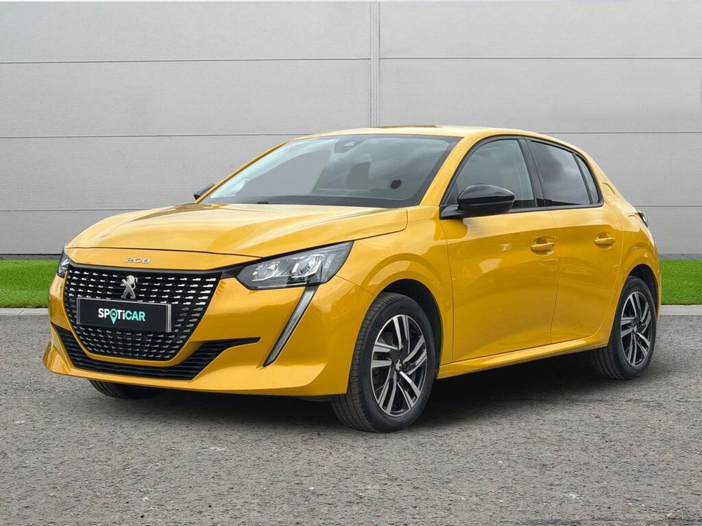 Peugeot 208 1.2 Puretech Allure Premium Euro 6 Ss NU72TXO Yellow #3