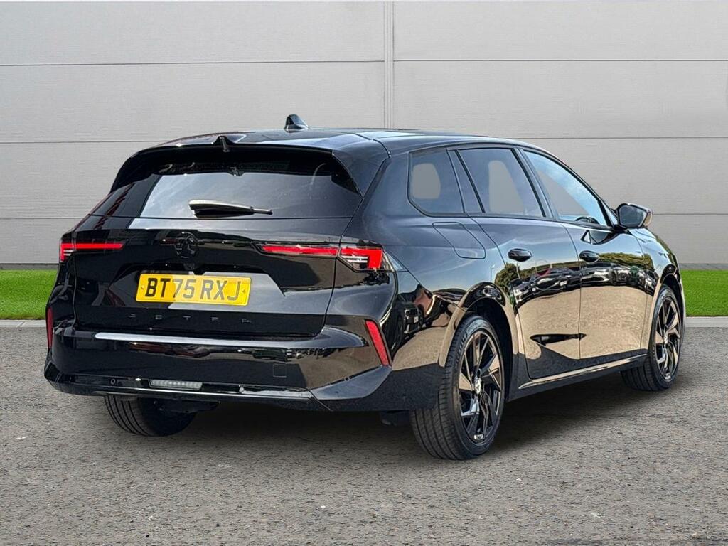 Vauxhall Astra 1.2 Turbo Gs Sports Tourer Euro 6 Ss BT75RXJ Black #5