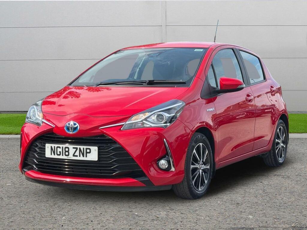 Toyota Yaris 1.5 Vvt-h Icon Tech E-cvt Euro 6 Ss NG18ZNP Red #6