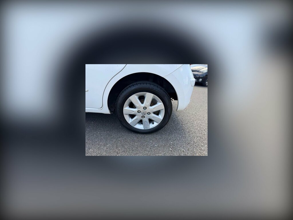 Nissan Micra Acenta White #5